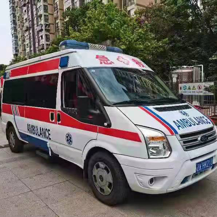 吴江长途救护车护送病人返乡
